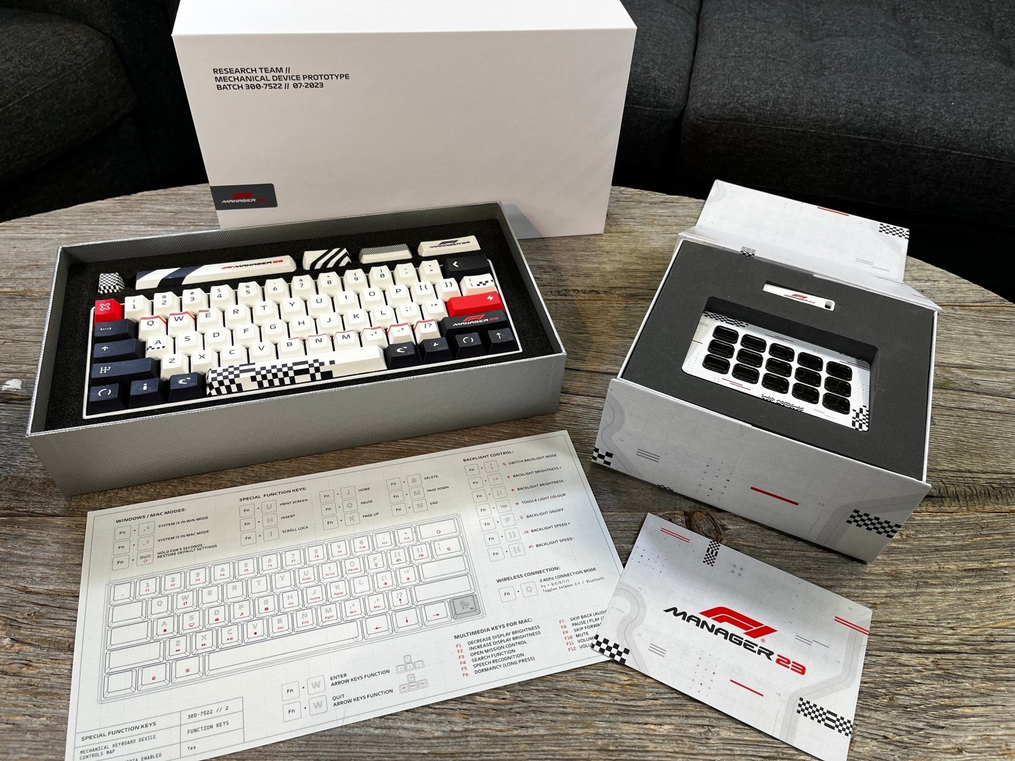 Custom Keyboard - F1 Manager 2023 - Angelfire - Mechboards