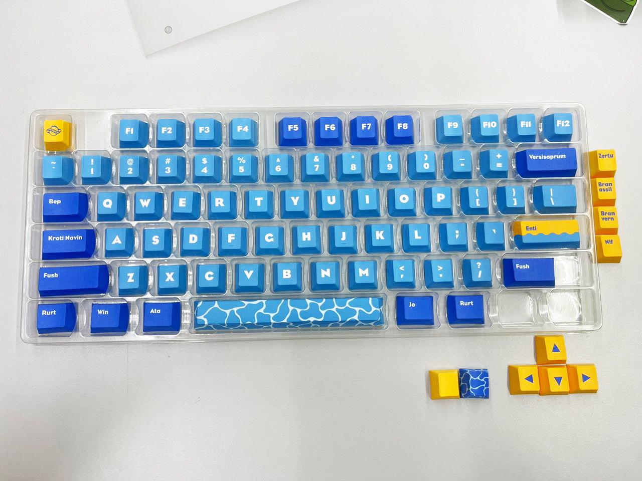 Custom Keycaps - Project Coaster 2 - Angelfire - Mechboards