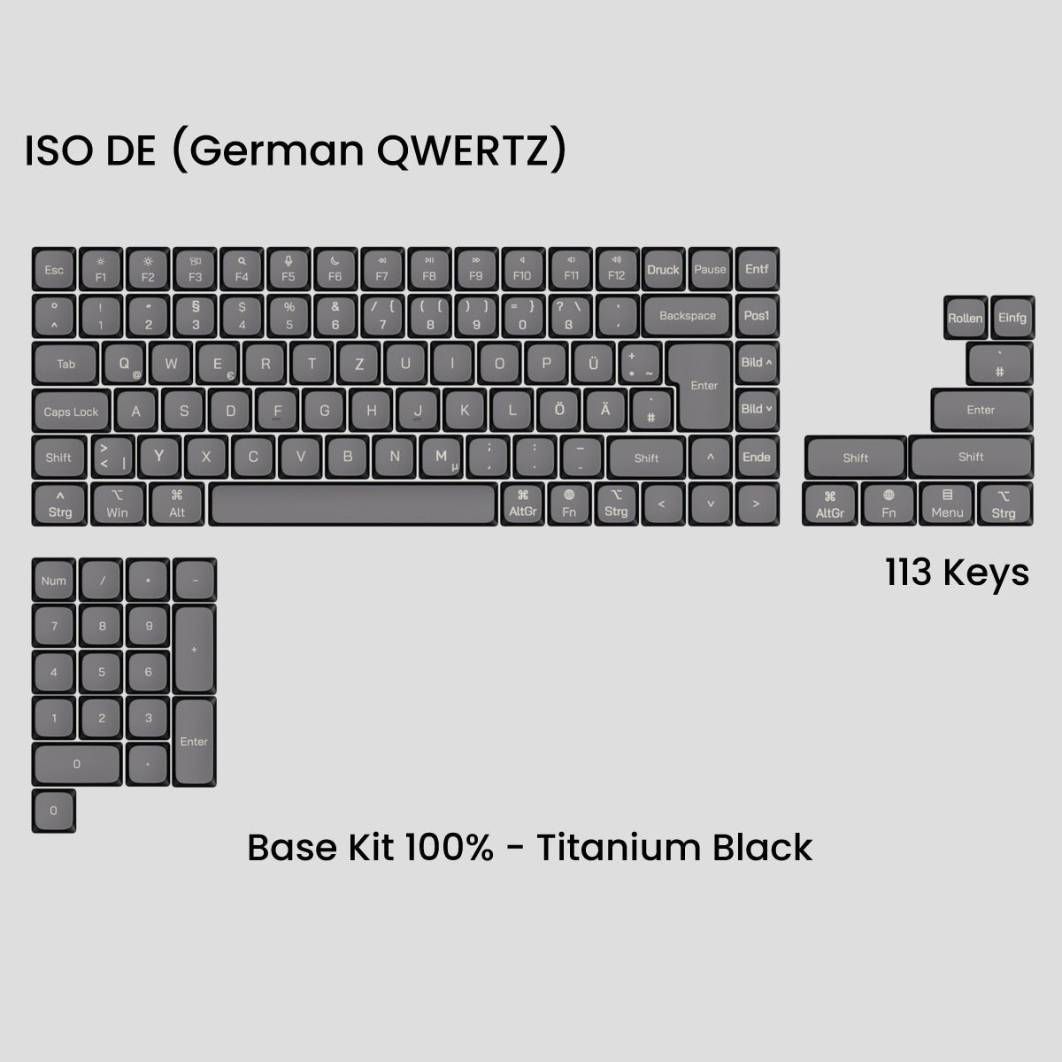 Awekeys Low Profile Metal Keycaps - Pre - Order - Mechboards