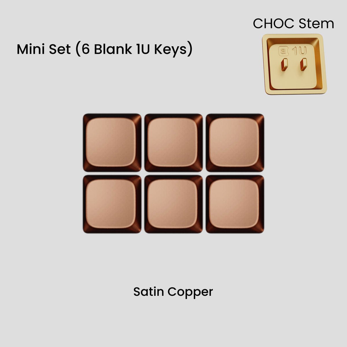 Awekeys Low Profile Metal Keycaps - Pre - Order - Mechboards