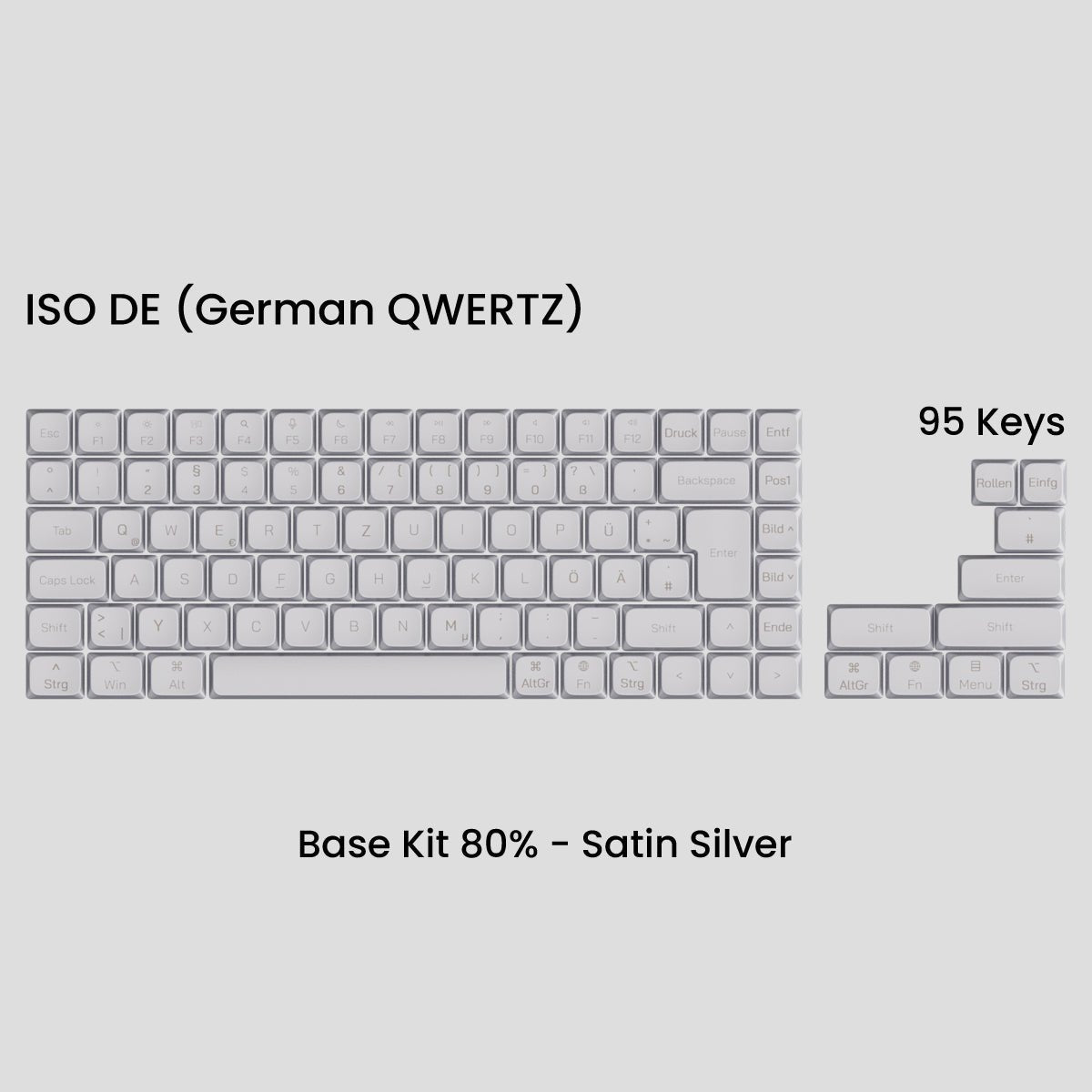 Awekeys Low Profile Metal Keycaps - Pre - Order - Mechboards