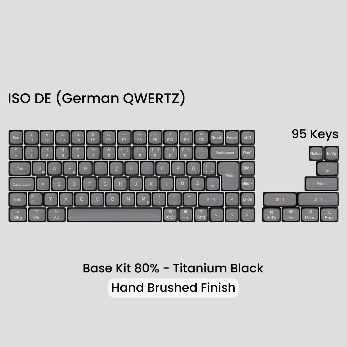 Awekeys Low Profile Metal Keycaps - Pre - Order - Mechboards