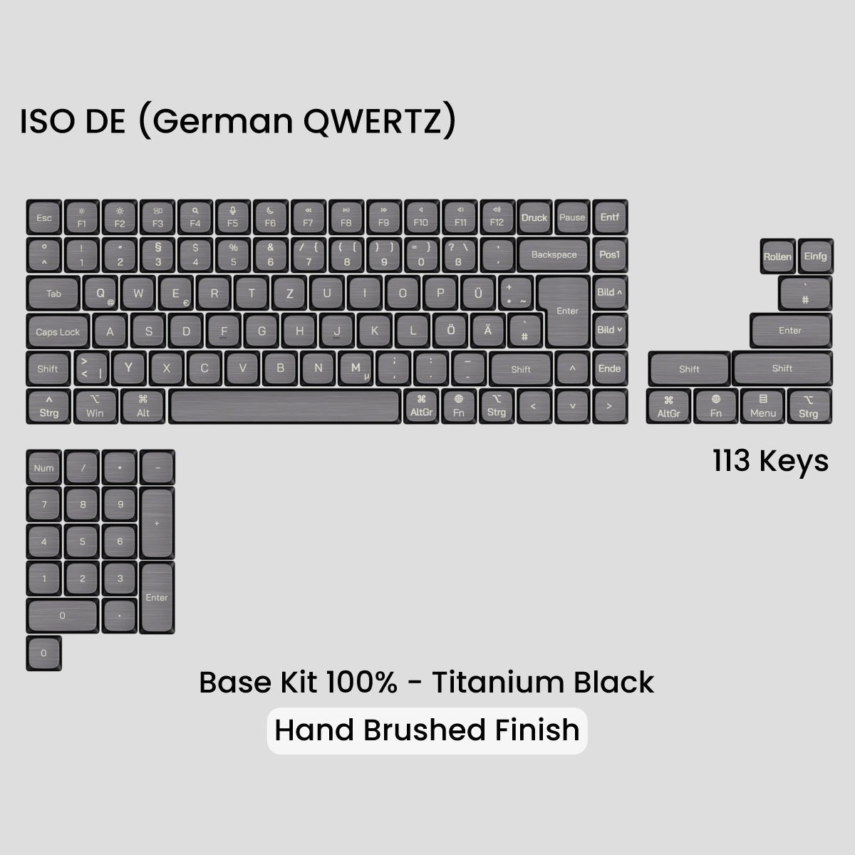 Awekeys Low Profile Metal Keycaps - Pre - Order - Mechboards