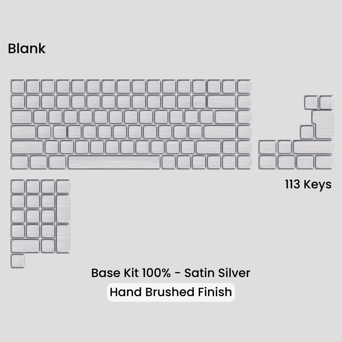 Awekeys Low Profile Metal Keycaps - Pre - Order - Mechboards