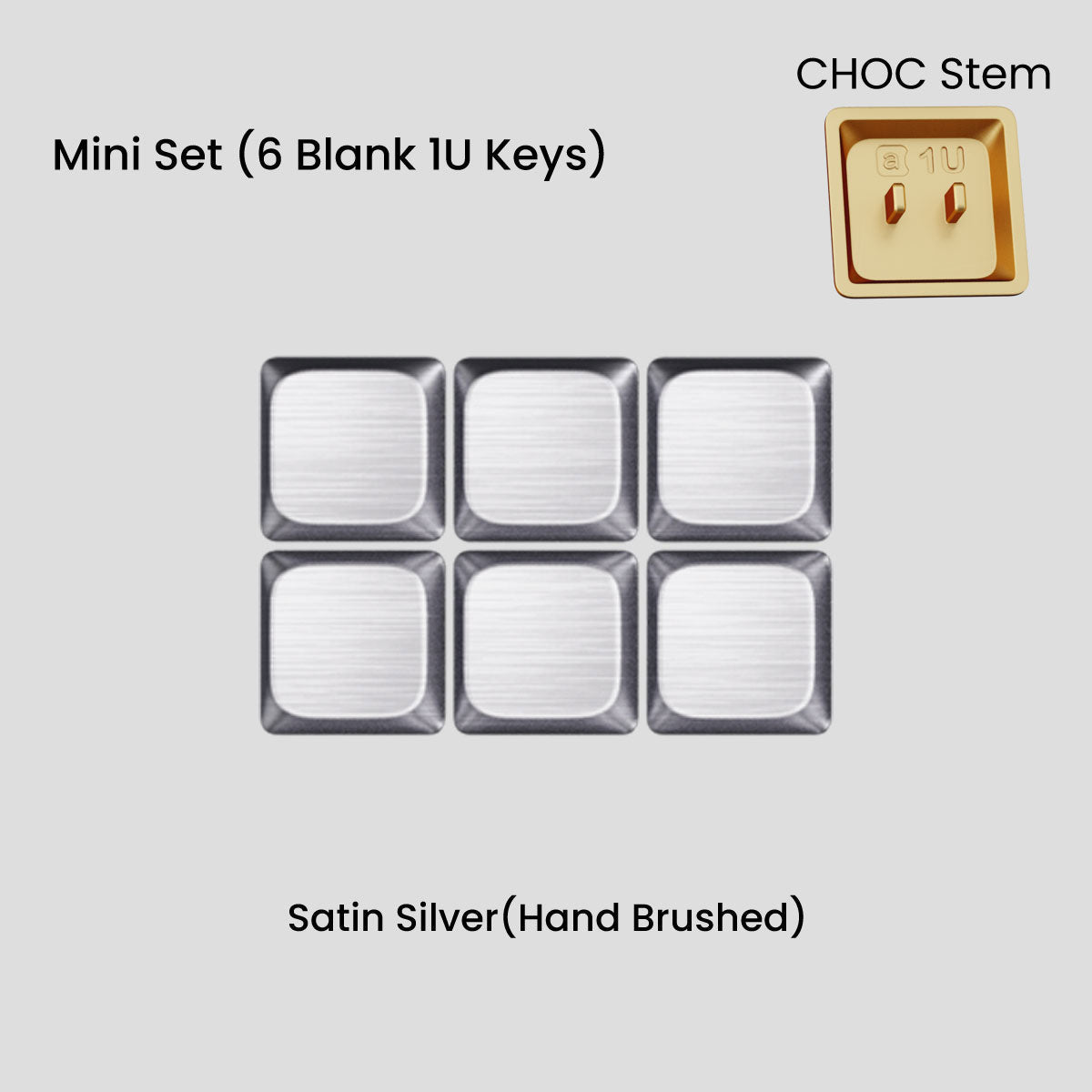 Awekeys Low Profile Metal Keycaps - Pre - Order - Mechboards