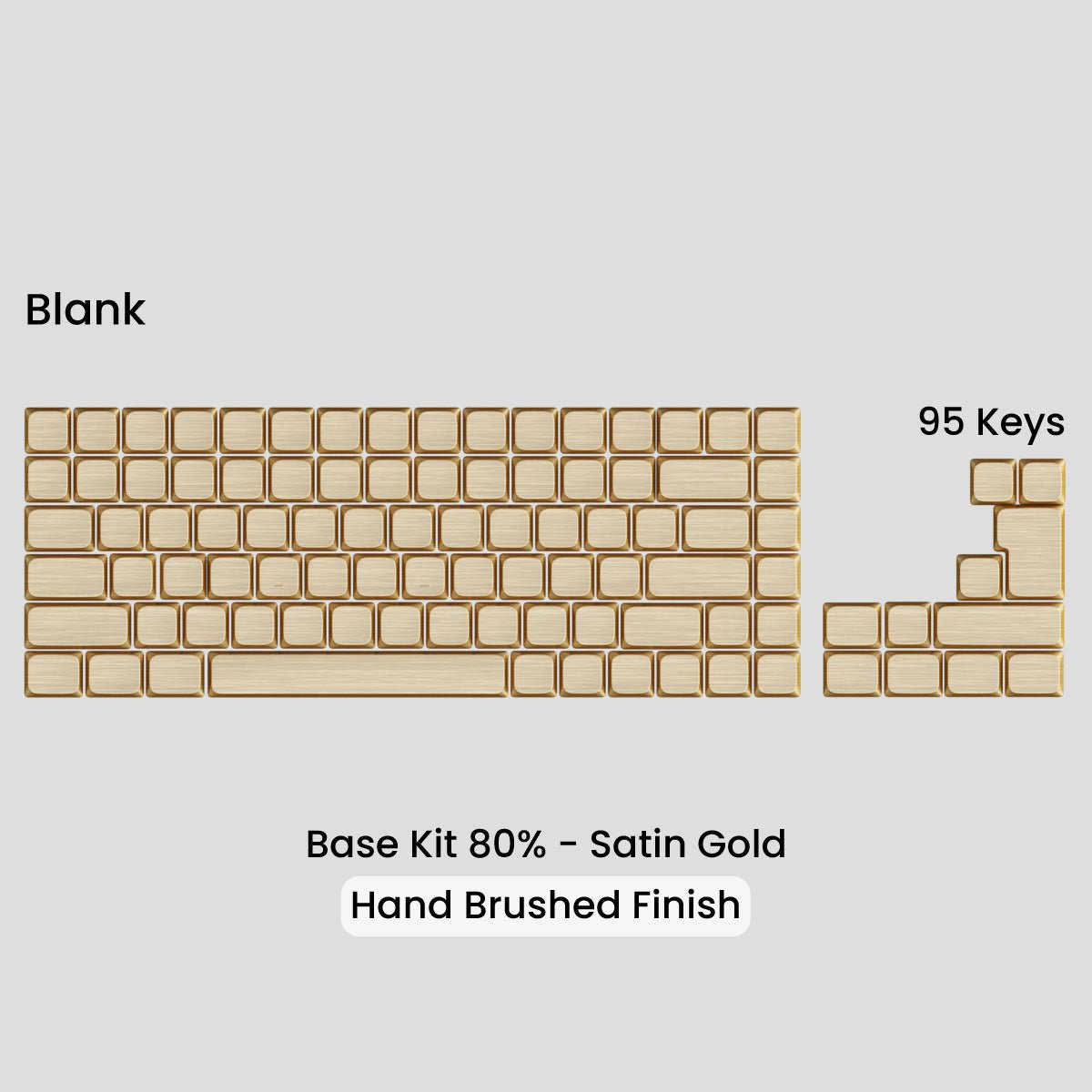 Awekeys Low Profile Metal Keycaps - Pre - Order - Mechboards