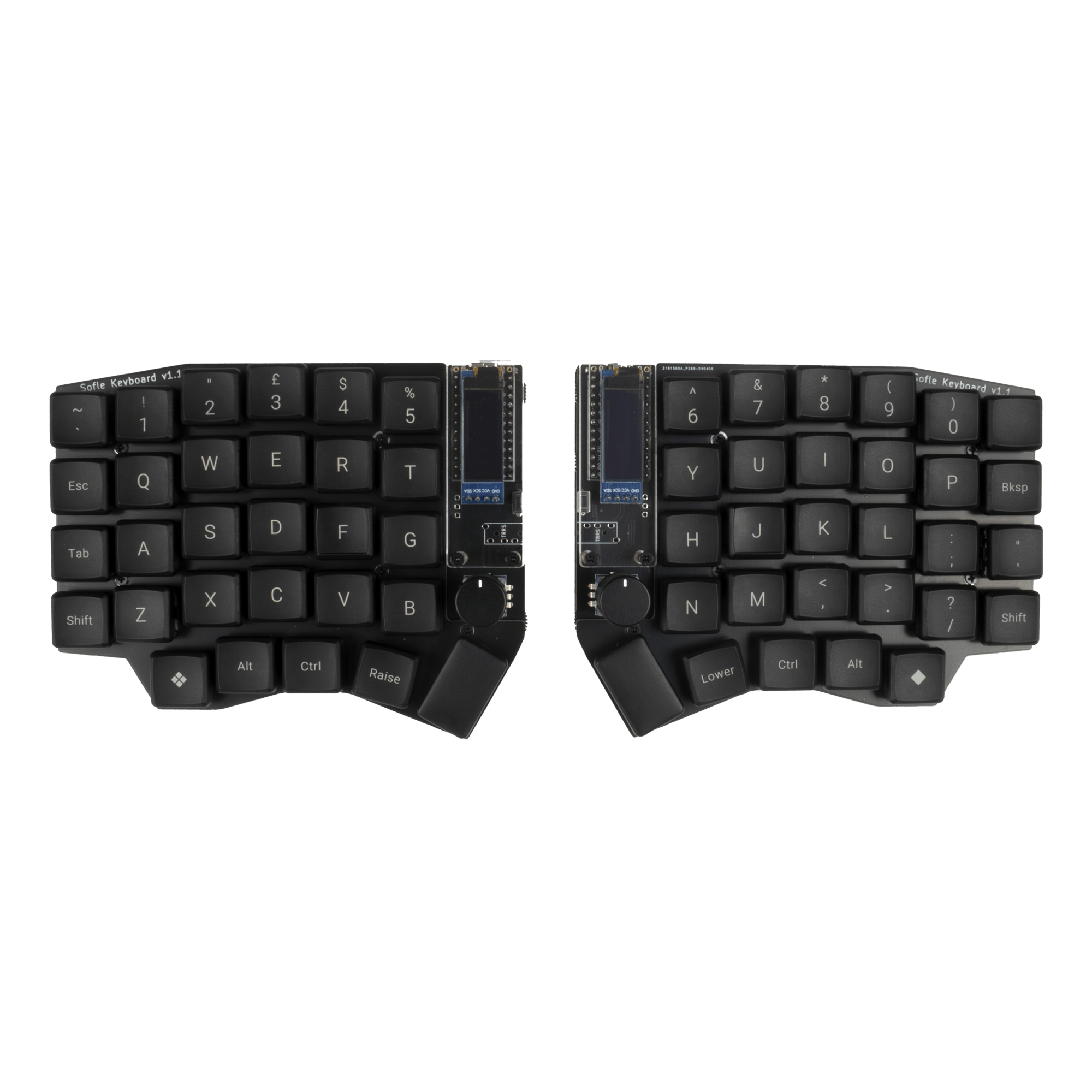 Sofle Wireless Choc Hotswap Kit (Pre - Build) - Mechboards