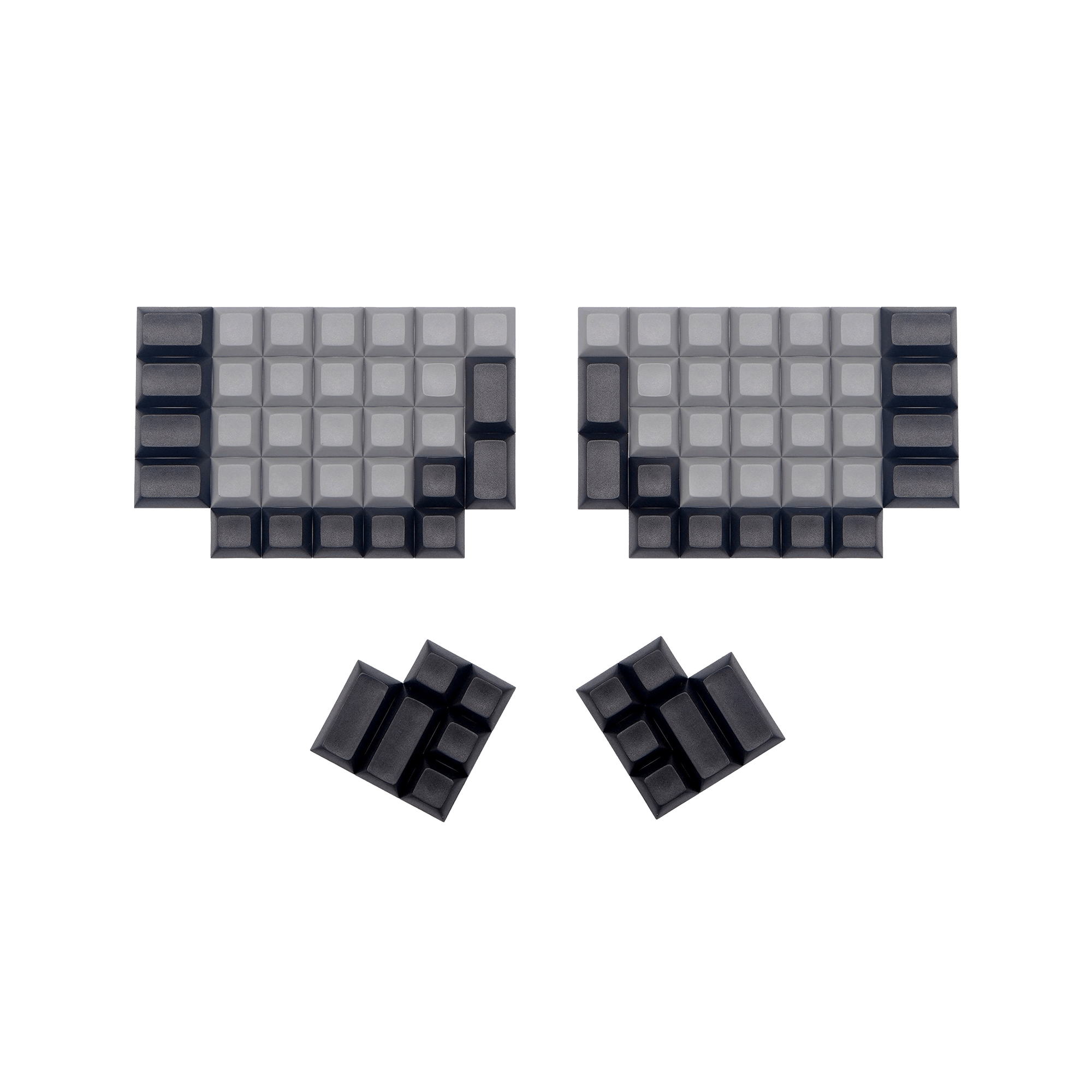 Split Keyboard DSA Blank Keycaps - Mechboards