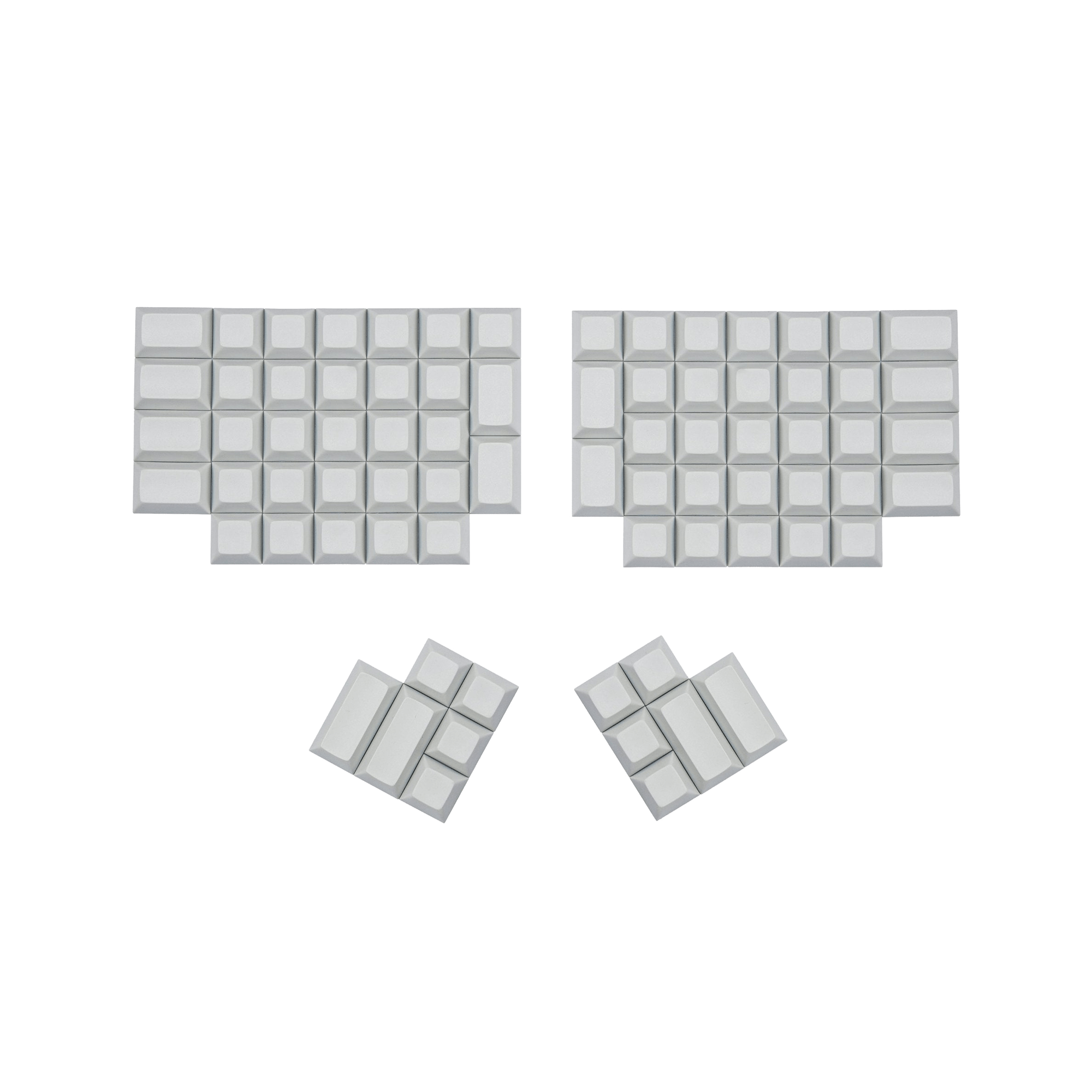 Split Keyboard DSA Blank Keycaps - Mechboards