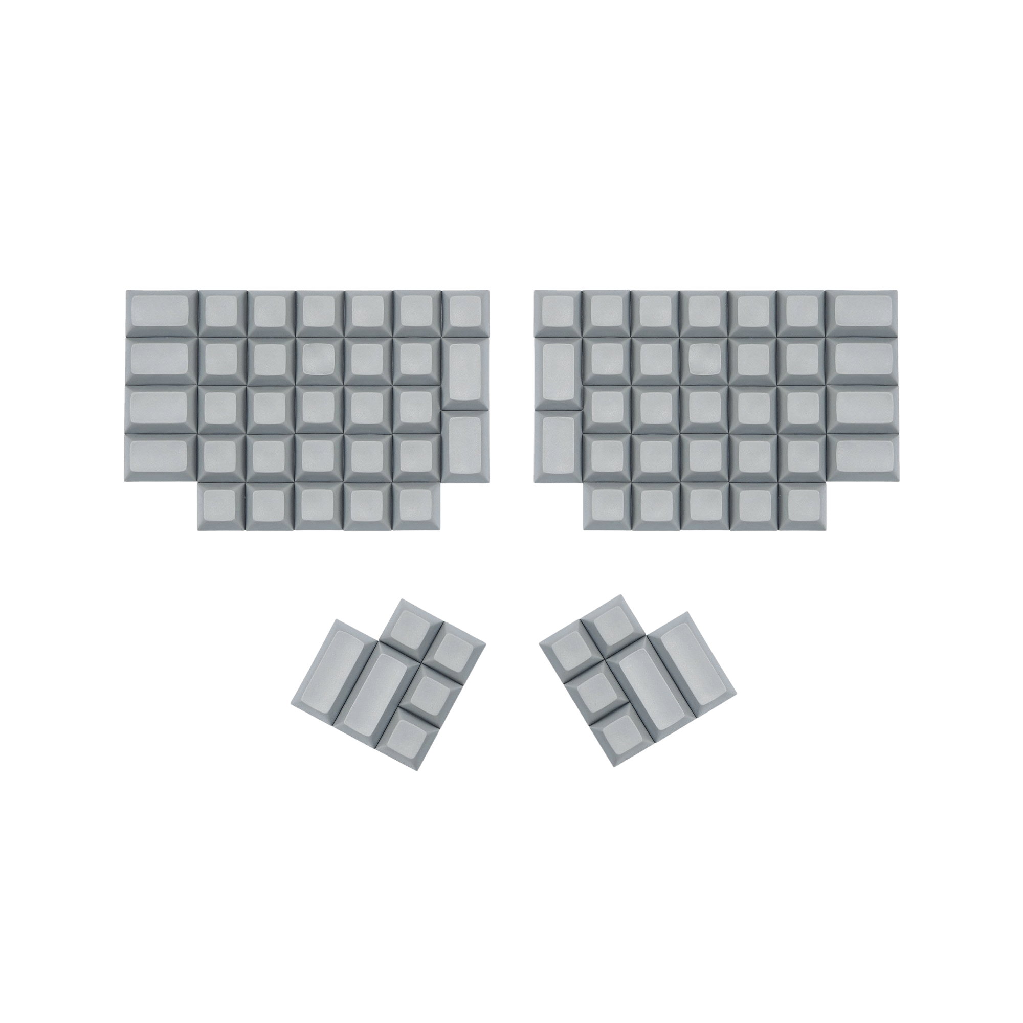 Split Keyboard DSA Blank Keycaps - Mechboards