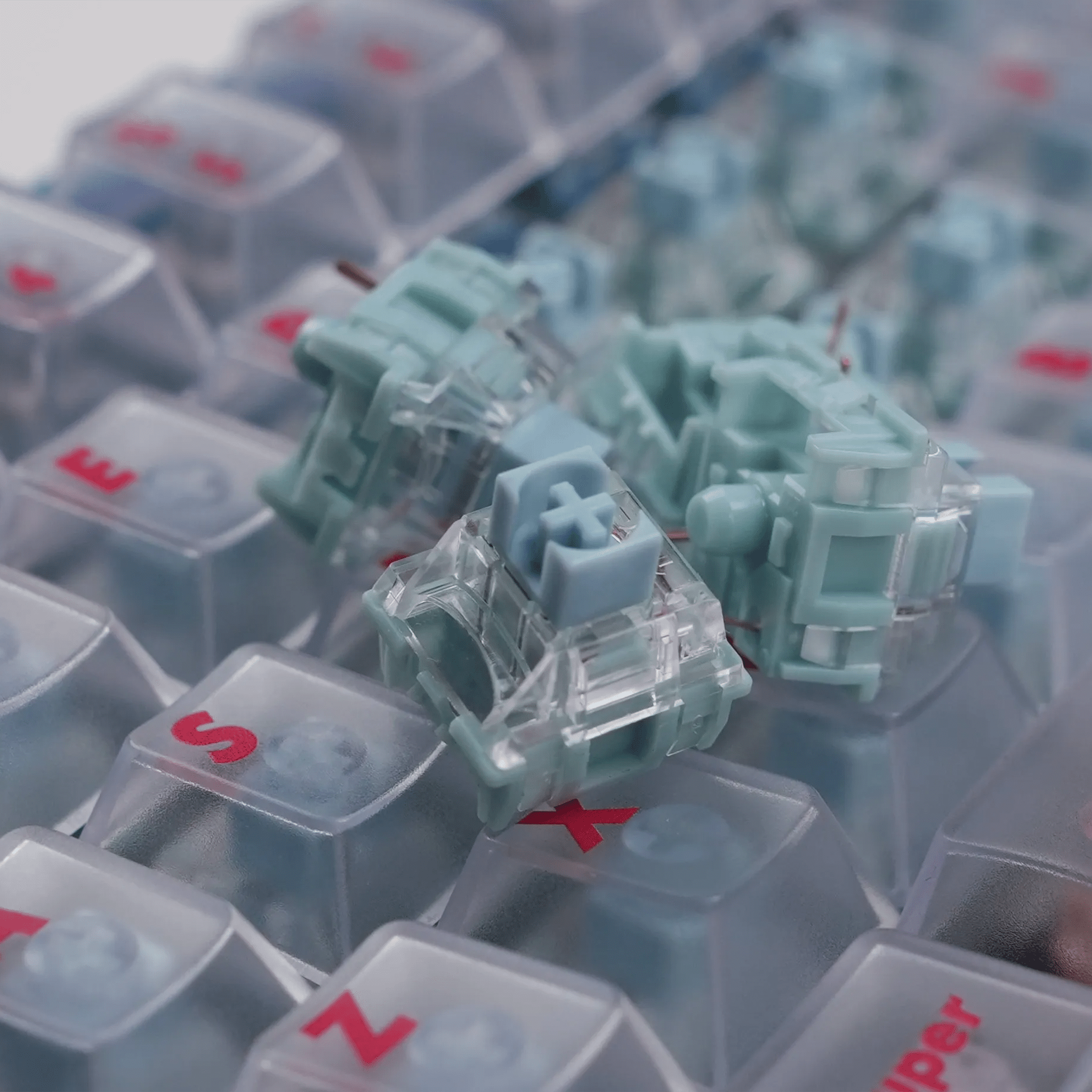 TTC Bluish White V2 Silent - Mechboards