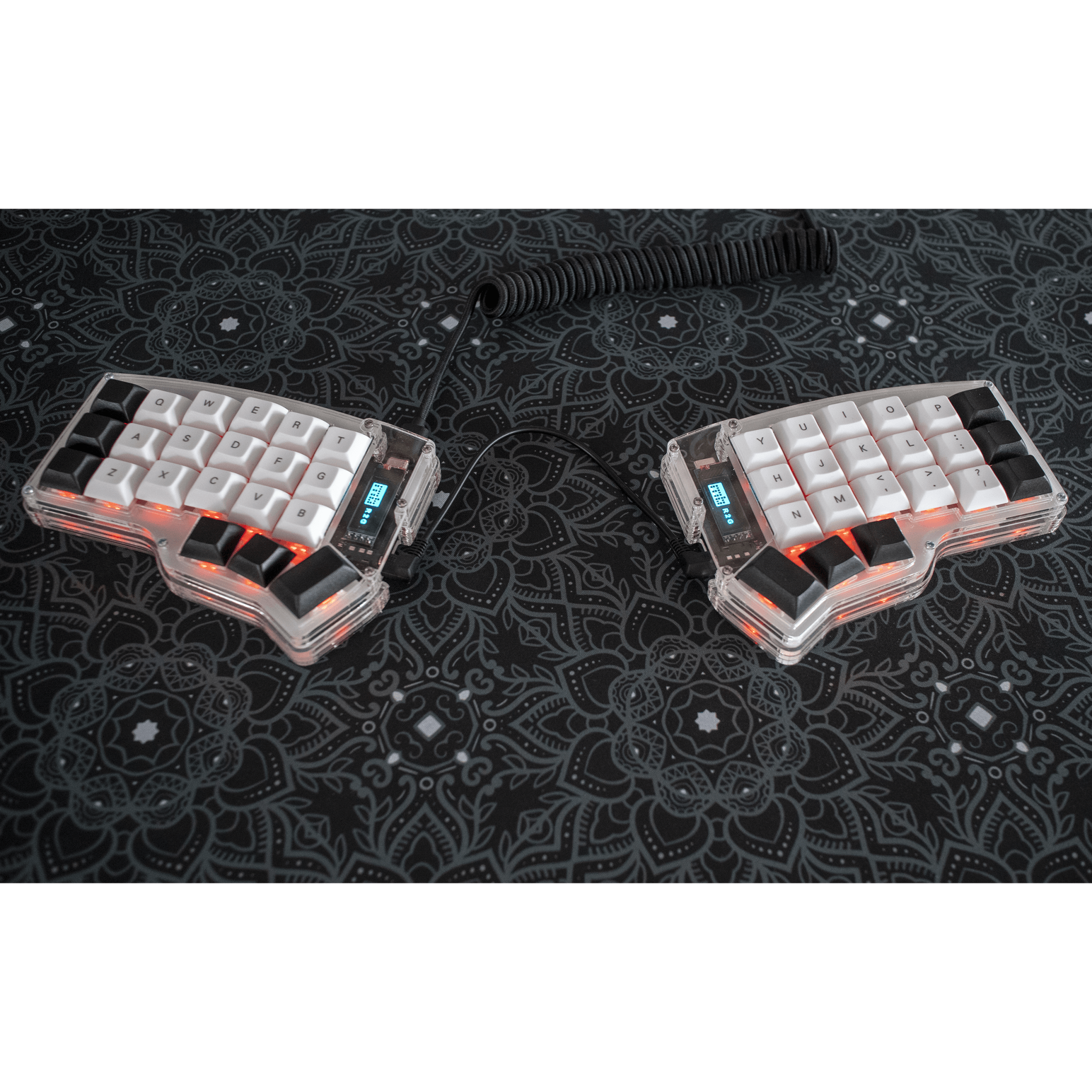 Helidox (Corne) Acrylic Wave Case - Mechboards