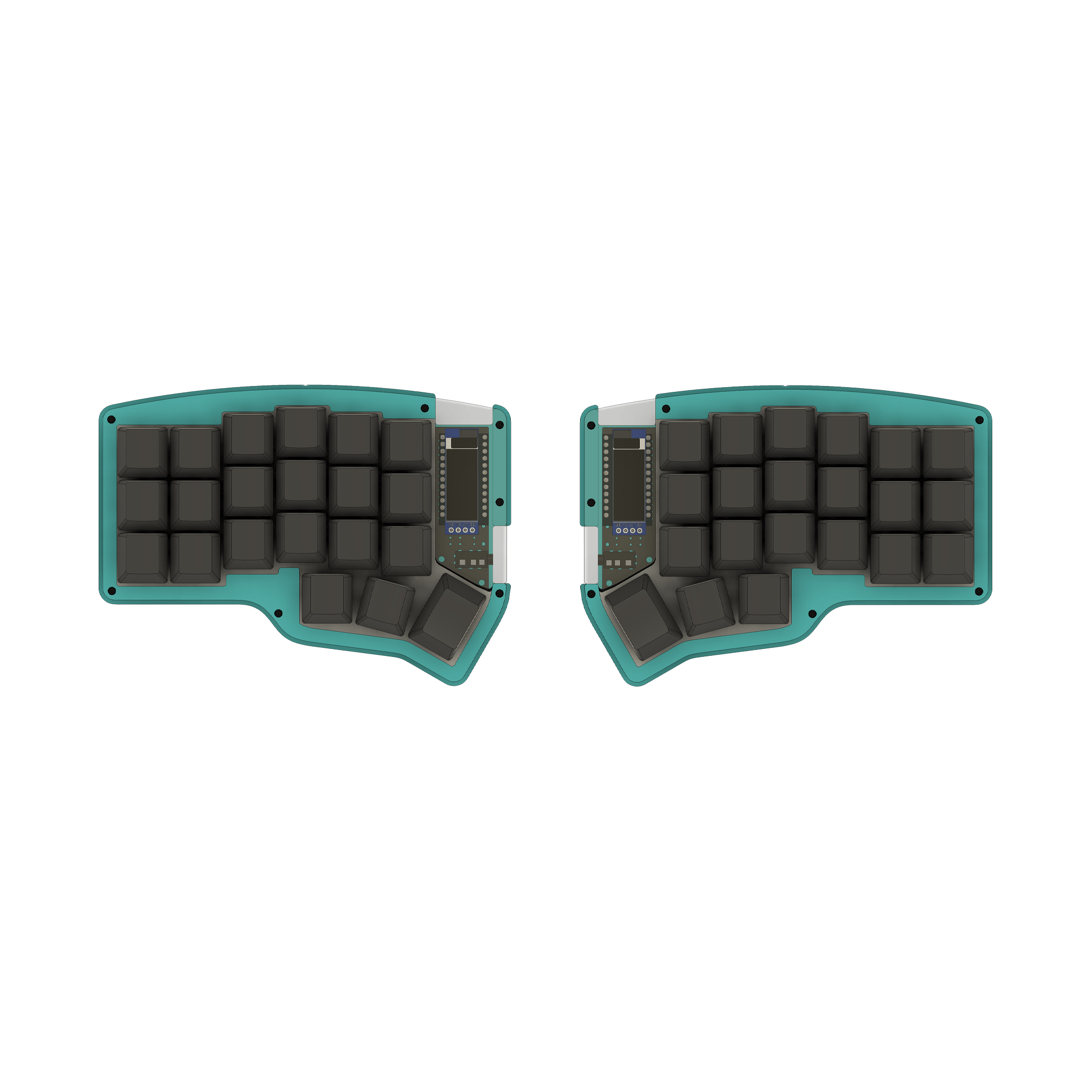 Helidox (Corne) Acrylic Wave Case - Mechboards
