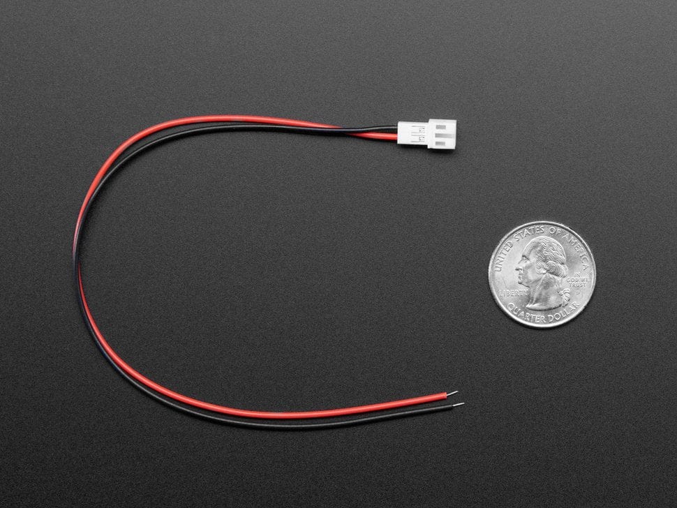 JST PH 2-Pin Cable - Male Header - Mechboards