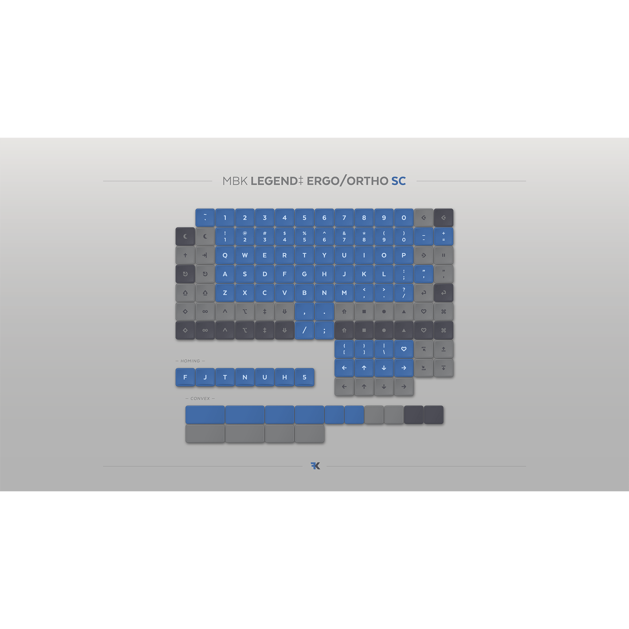 MBK Legend Keycaps - Mechboards