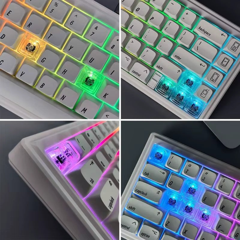 Single 1u Clear Keycaps