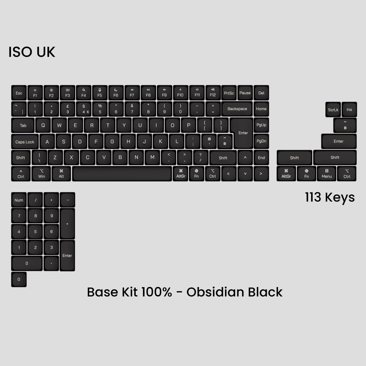Awekeys Low Profile Metal Keycaps - Pre - Order - Mechboards