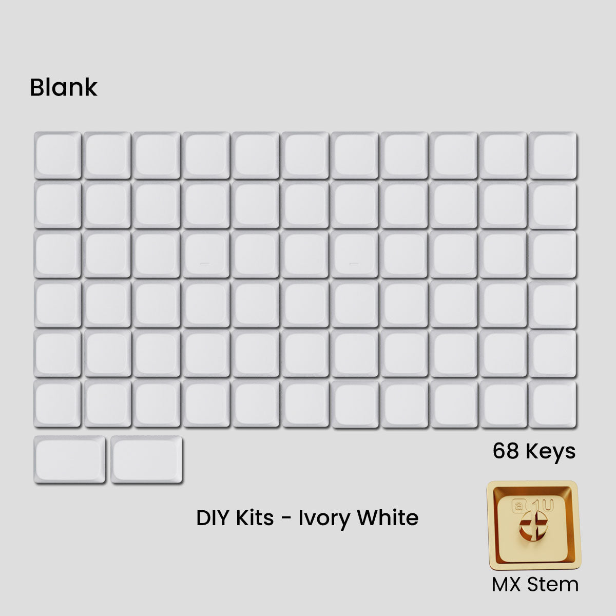 Awekeys Low Profile Metal Keycaps - Pre - Order - Mechboards