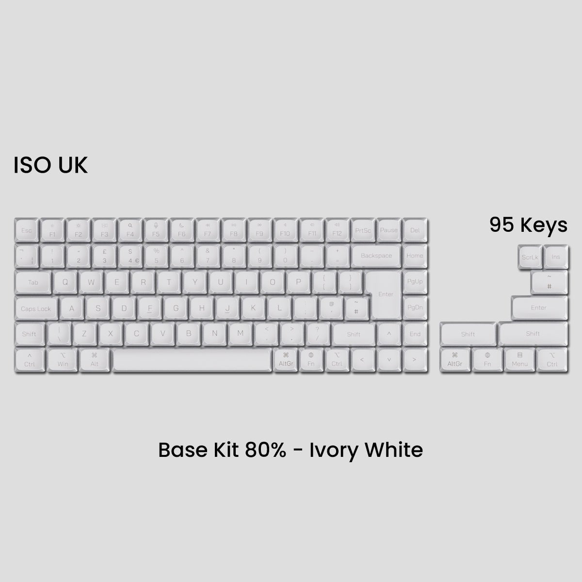 Awekeys Low Profile Metal Keycaps - Pre - Order - Mechboards