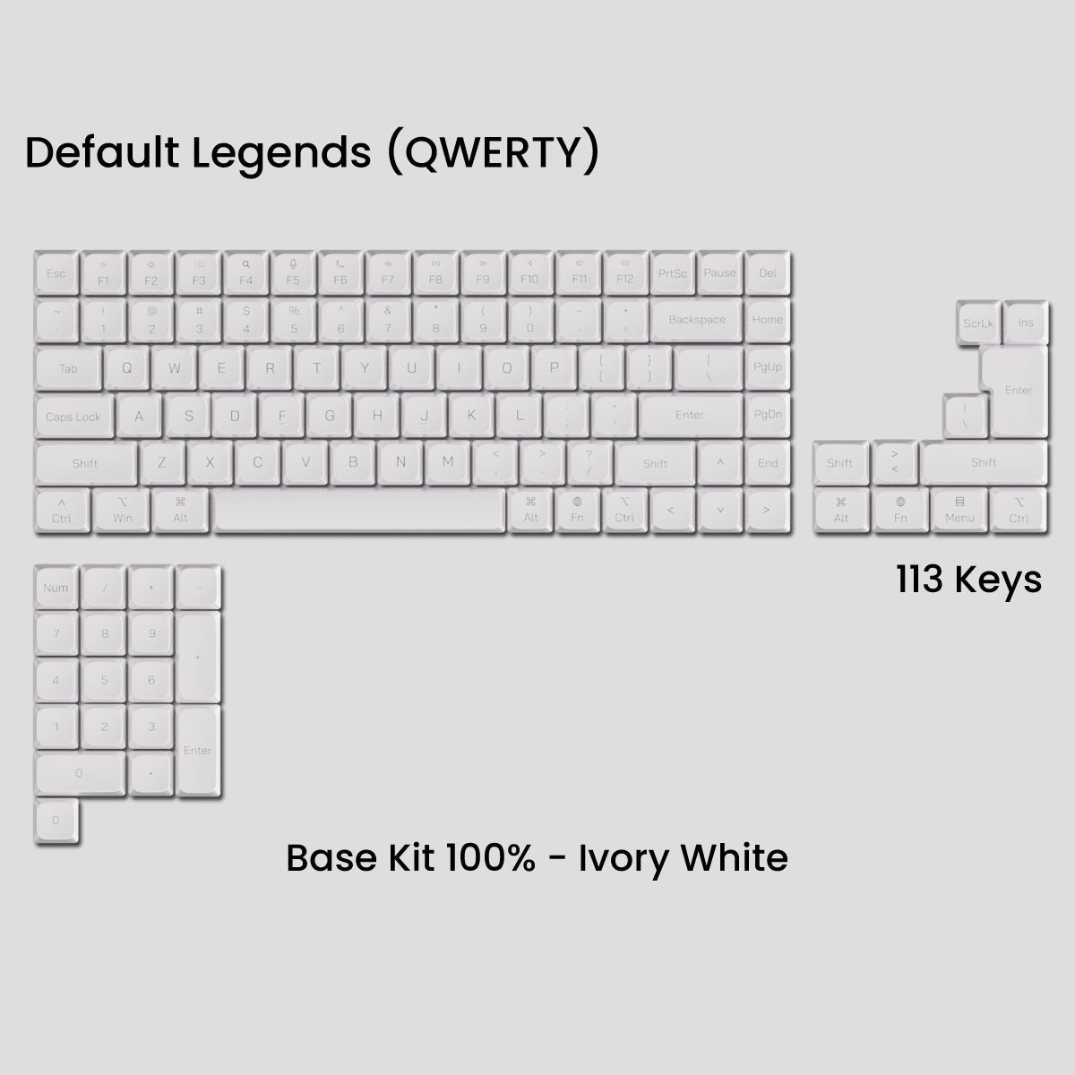 Awekeys Low Profile Metal Keycaps - Pre - Order - Mechboards