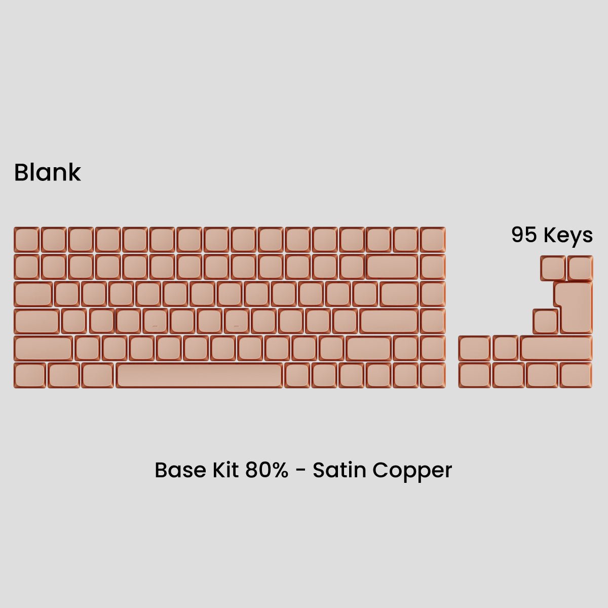 Awekeys Low Profile Metal Keycaps - Pre - Order - Mechboards