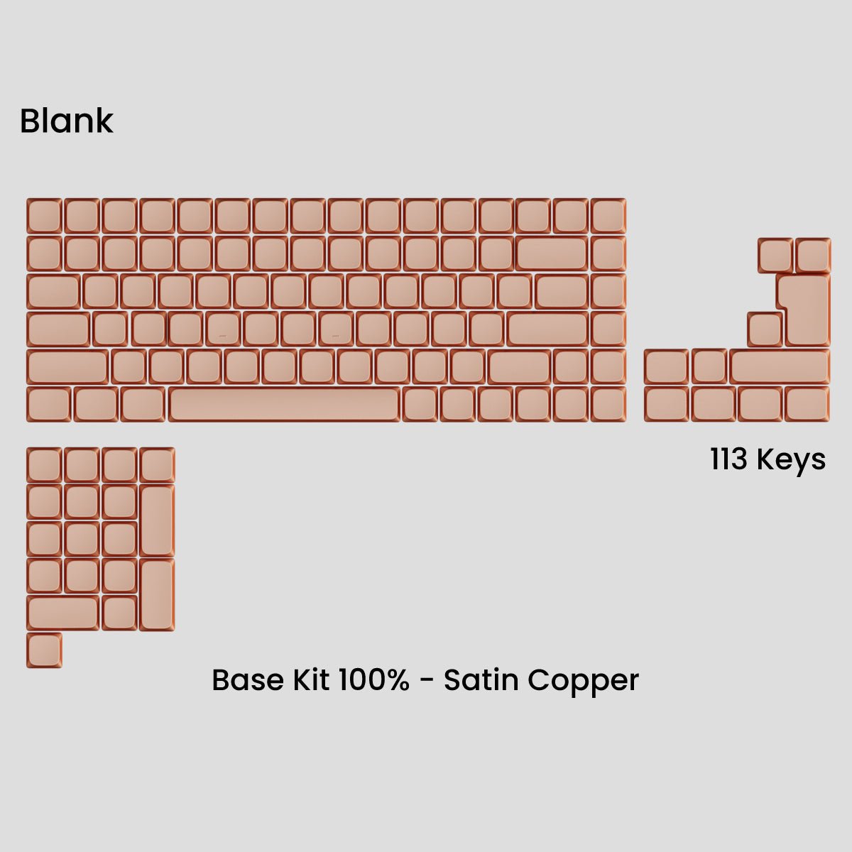Awekeys Low Profile Metal Keycaps - Pre - Order - Mechboards