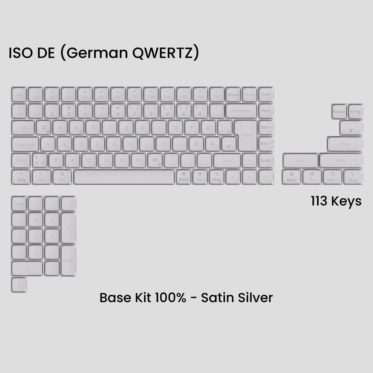 Awekeys Low Profile Metal Keycaps - Pre - Order - Mechboards