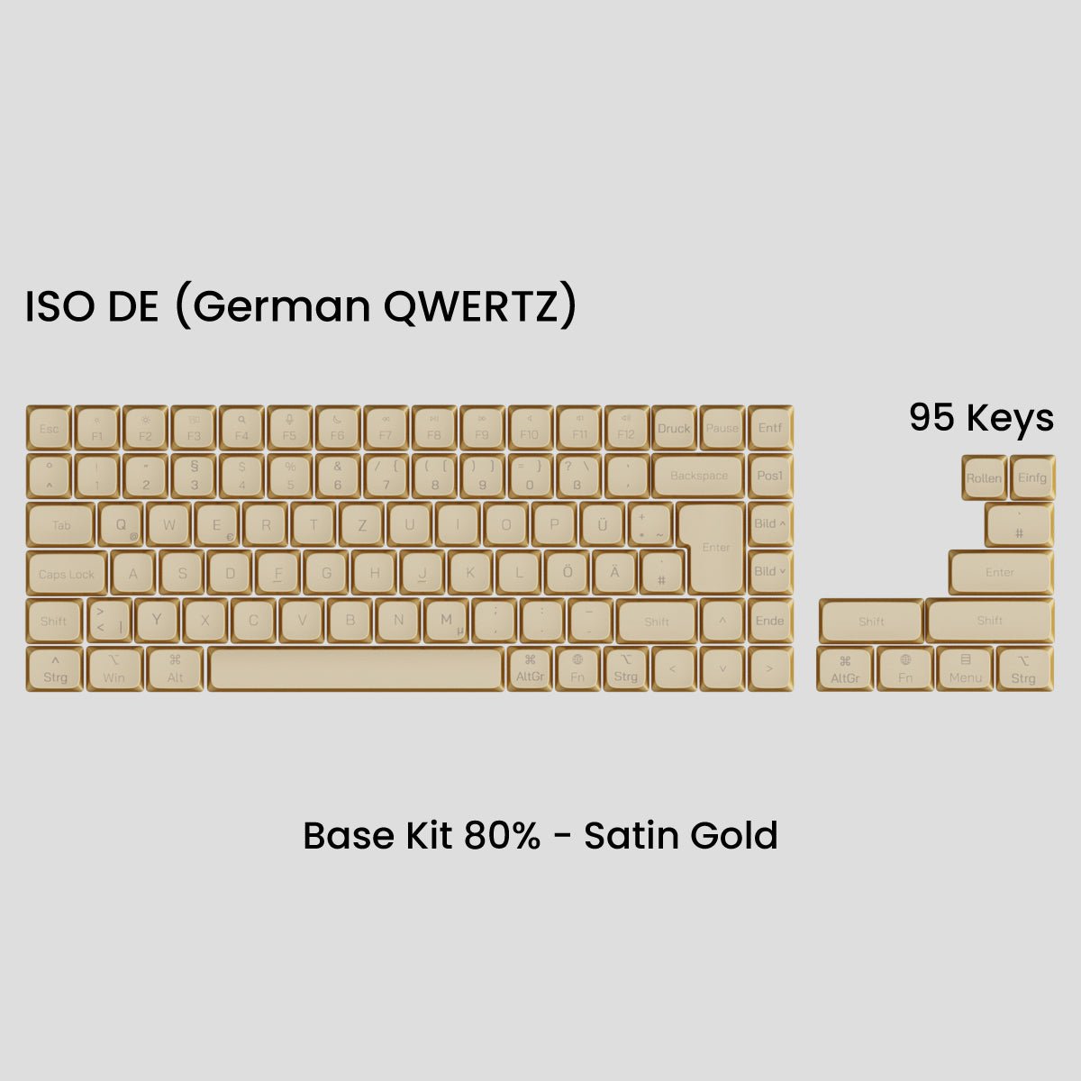 Awekeys Low Profile Metal Keycaps - Pre - Order - Mechboards