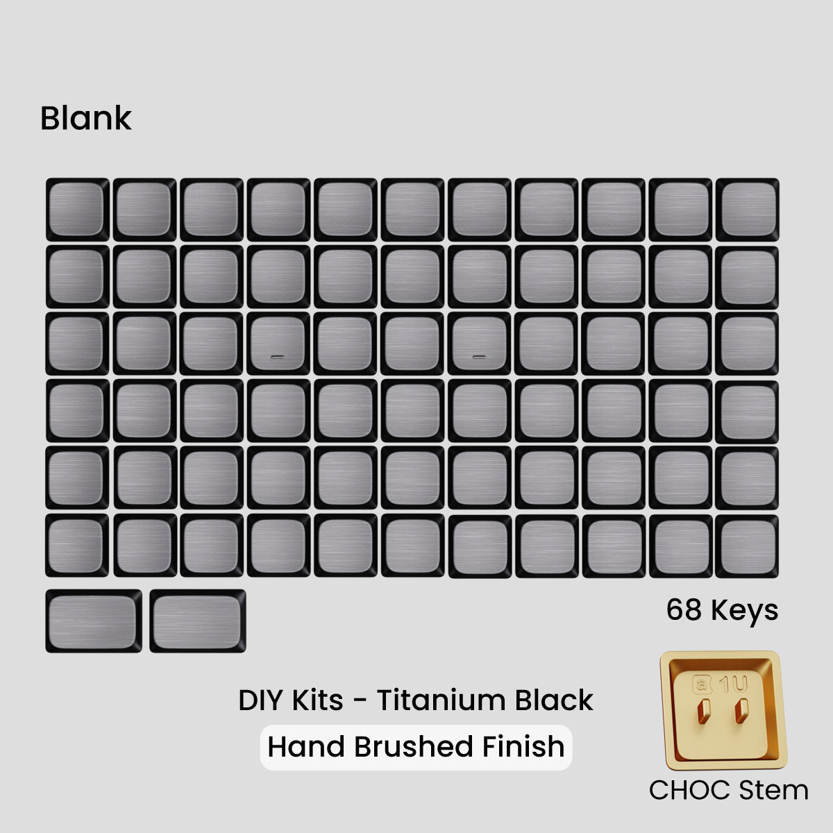Awekeys Low Profile Metal Keycaps - Pre - Order - Mechboards