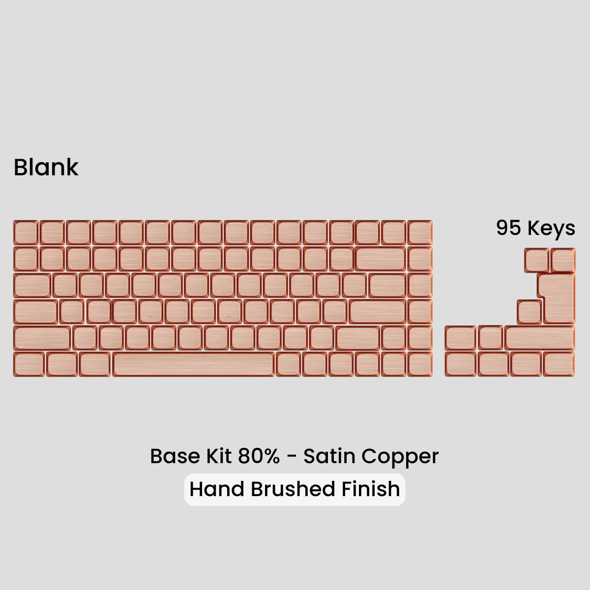 Awekeys Low Profile Metal Keycaps - Pre - Order - Mechboards