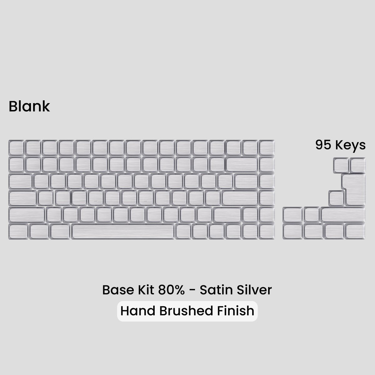 Awekeys Low Profile Metal Keycaps - Pre - Order - Mechboards