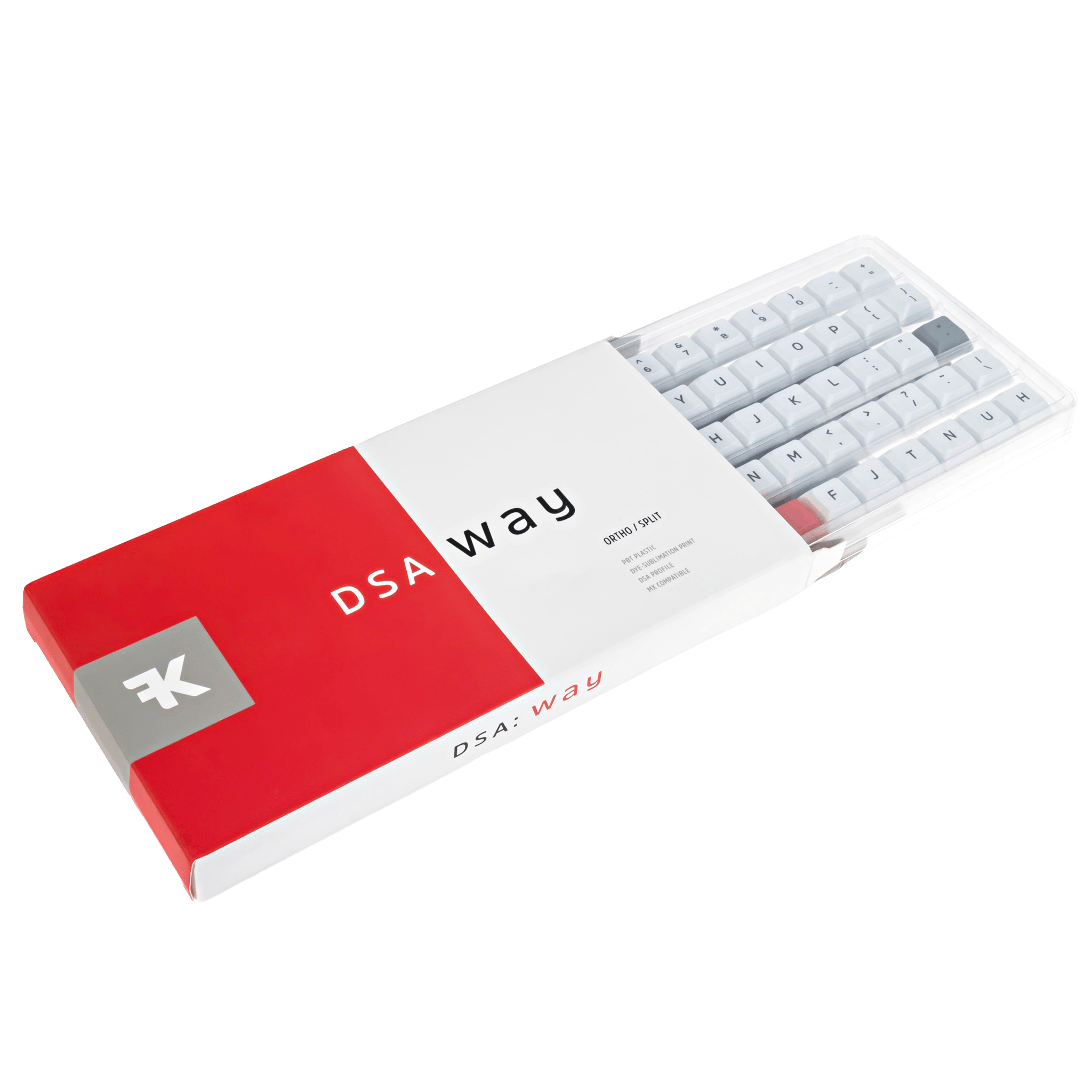 DSA Way Ortho/Split Keycaps - Mechboards