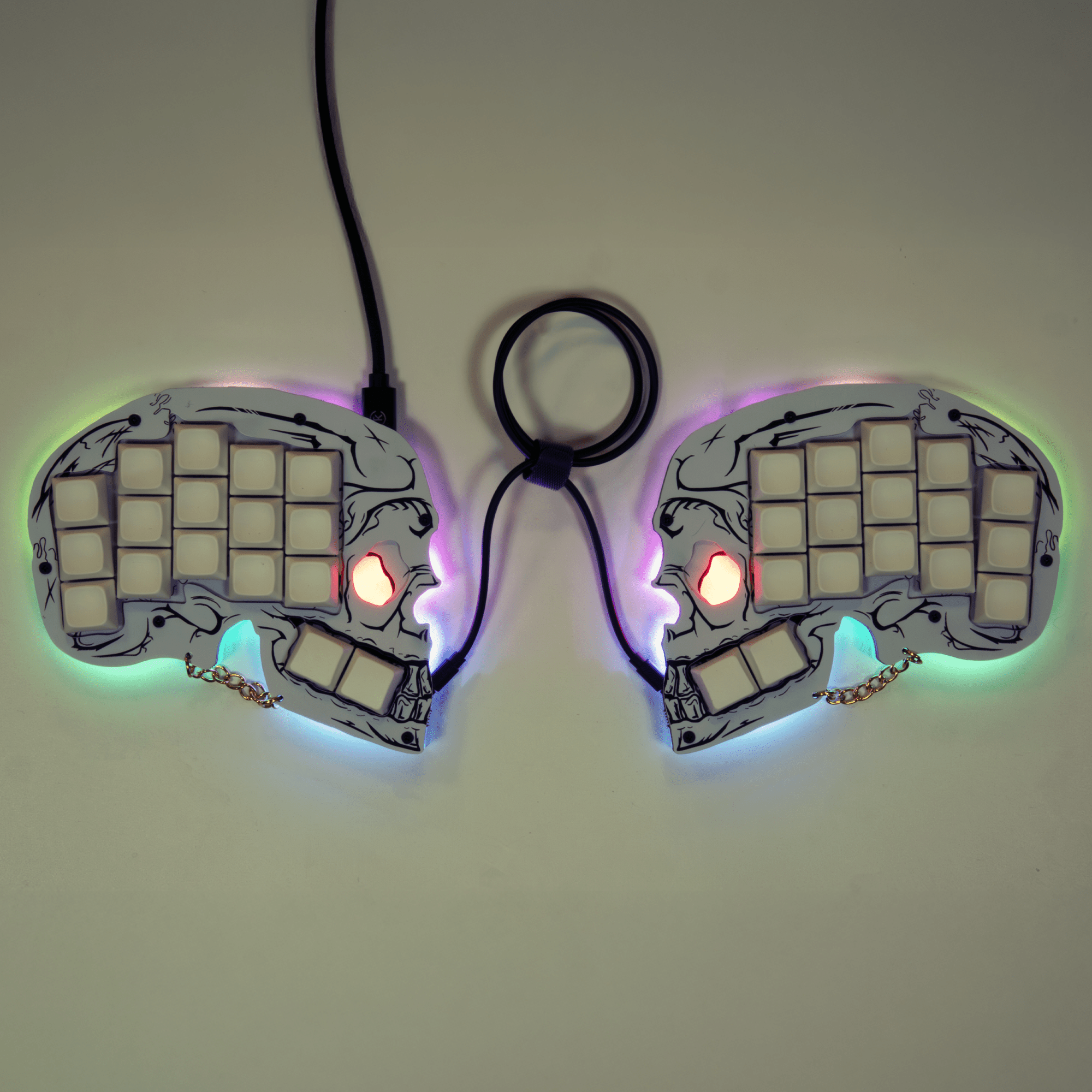 The Skull Keyboard – Mechboards