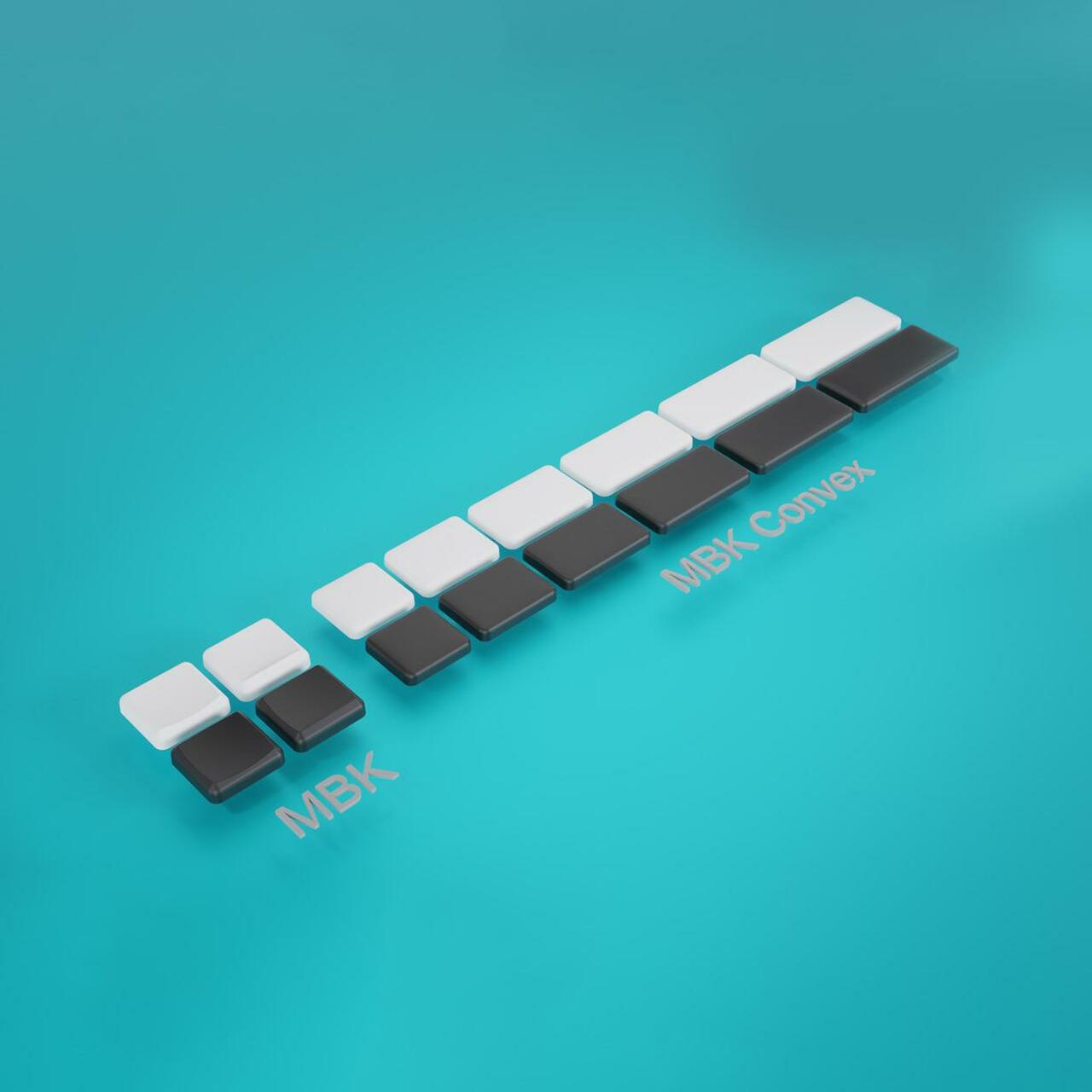 [Pre-Order] MBK Convex POM Choc Keycaps - Mechboards