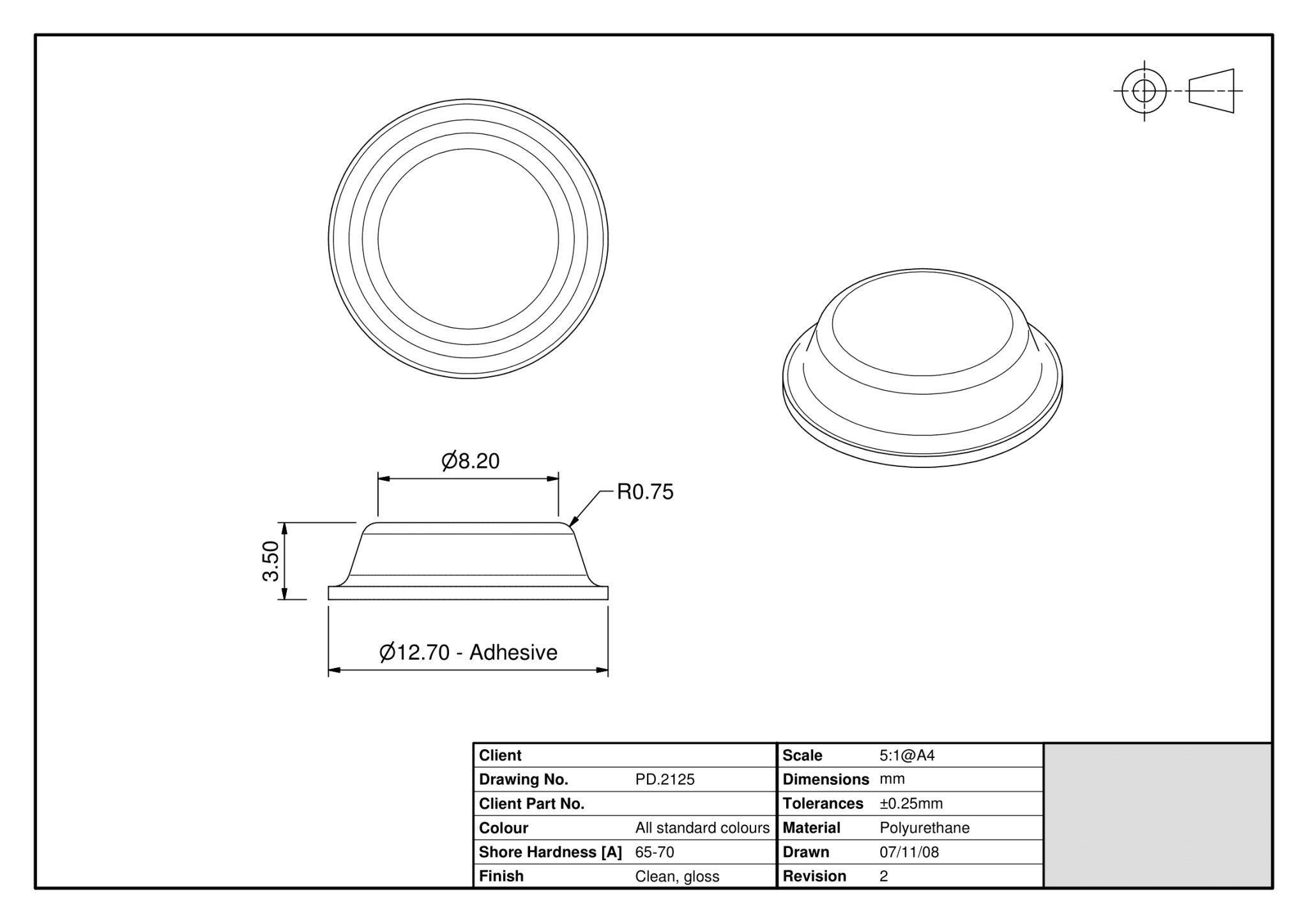 Self-adhesive rubber feet - Mechboards