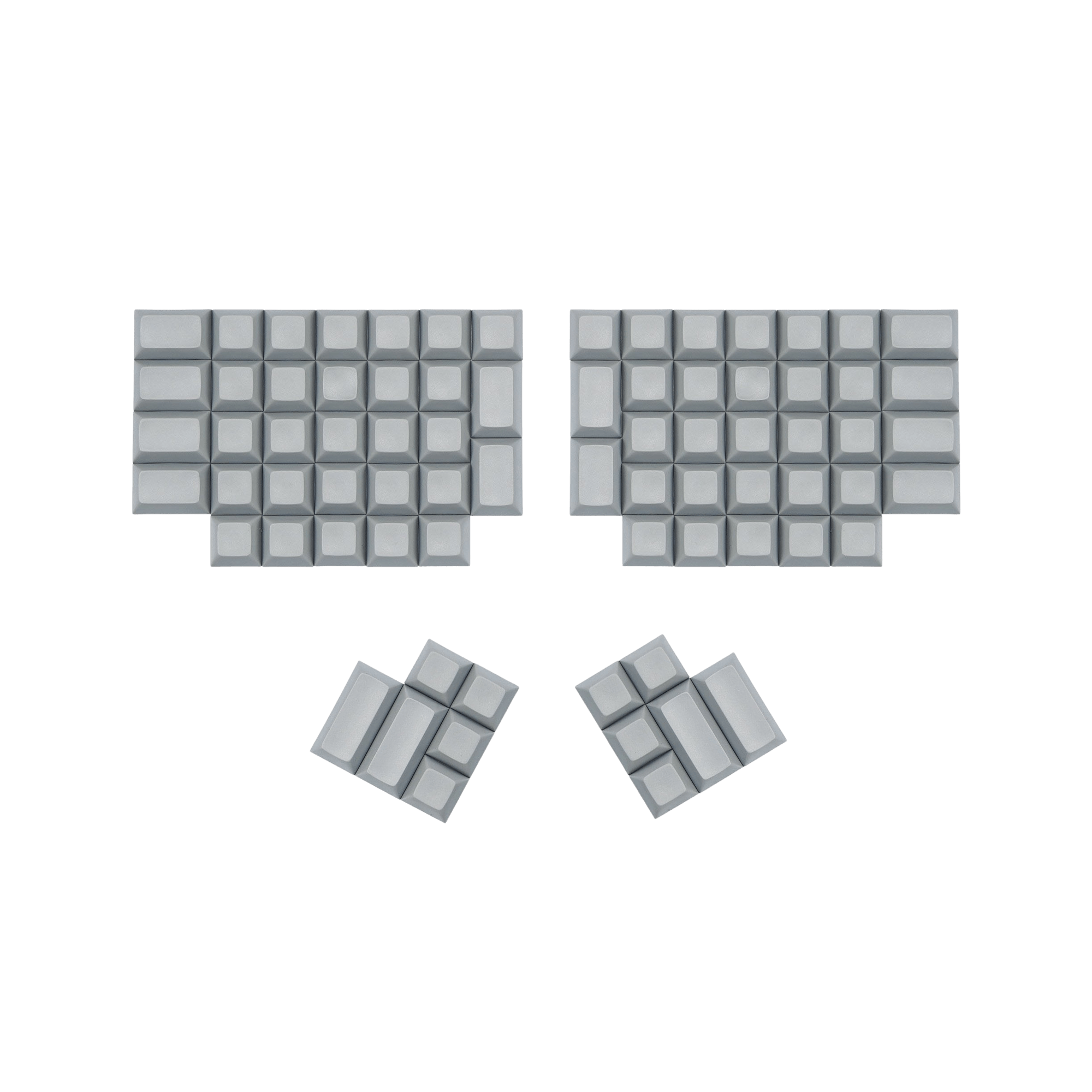 Split Keyboard DSA Blank Keycaps - Mechboards